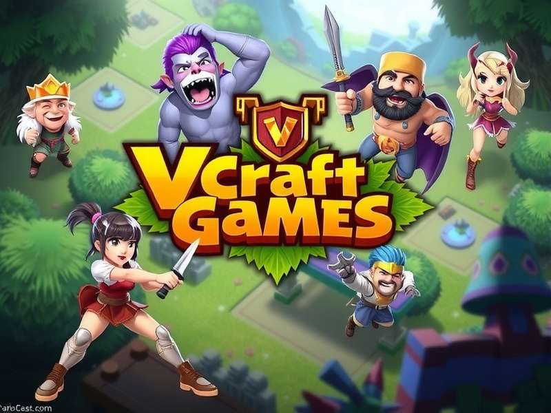 Vcrafts Games Team Working